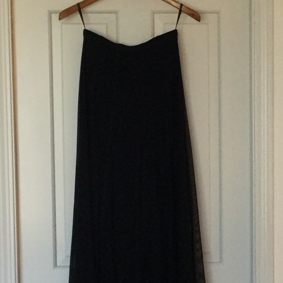 VERONIQUE YOUNG Designer Maxi Skirt Size 4 - Picture 2 of 3